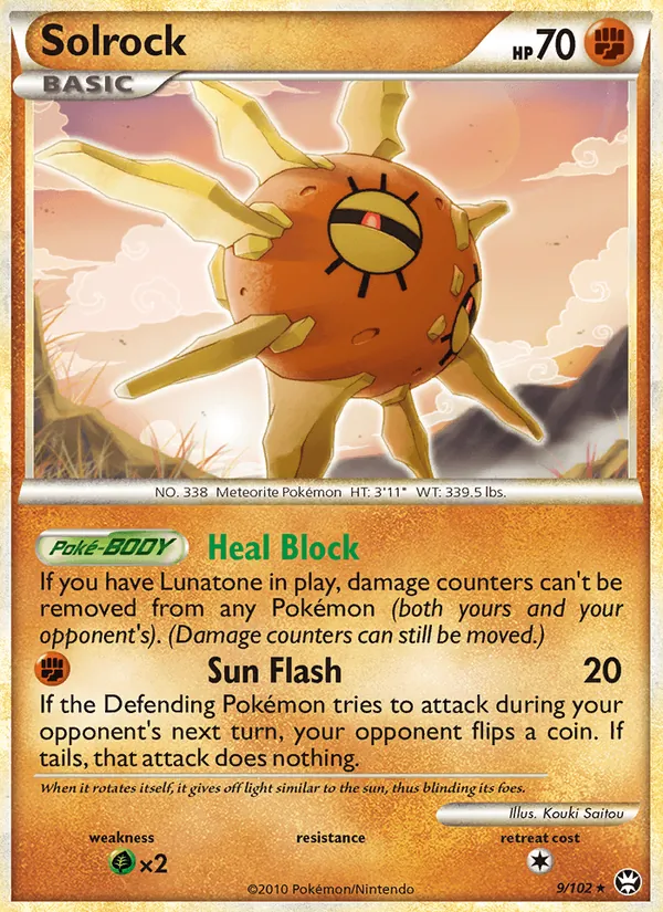 Solrock card