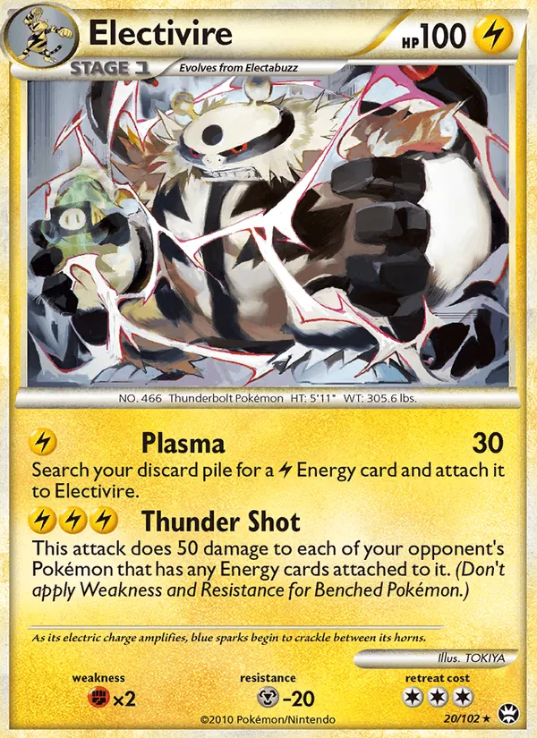 Electivire Pokémon card