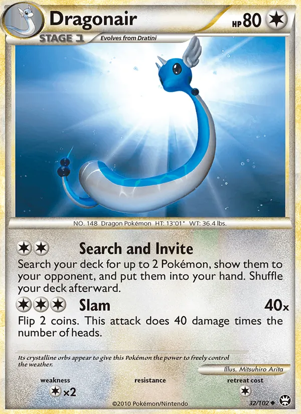 Dragonair Pokémon card
