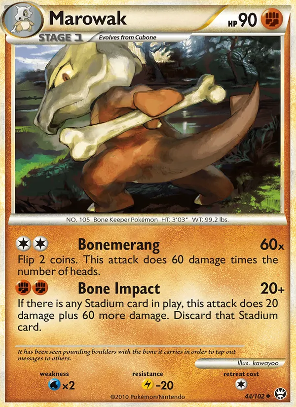Marowak card