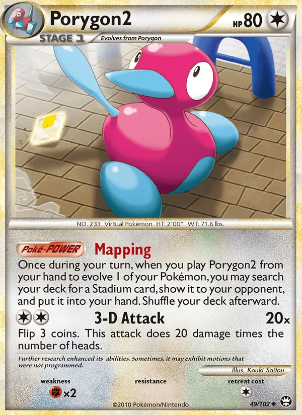 Porygon2 Pokémon card