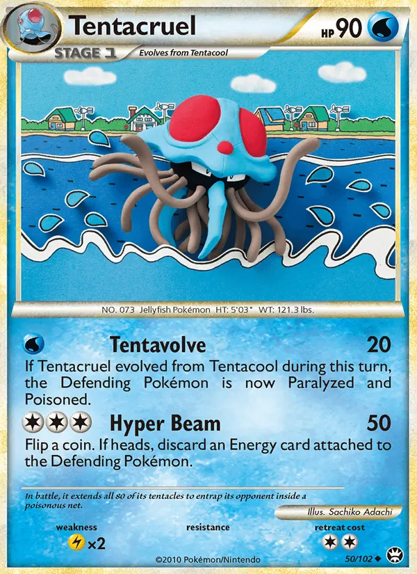 Tentacruel card