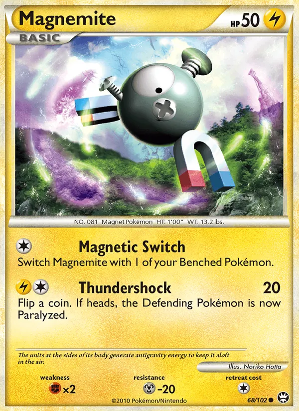 Magnemite Pokémon card