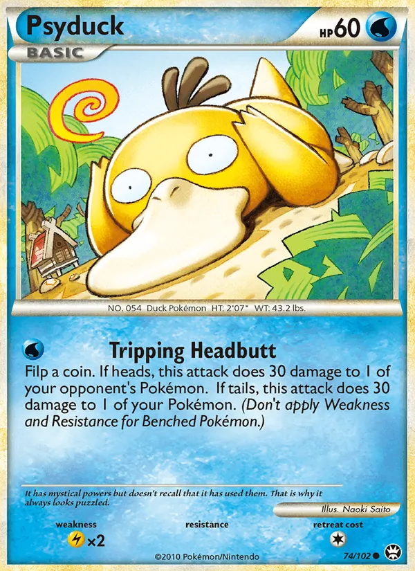 Psyduck card