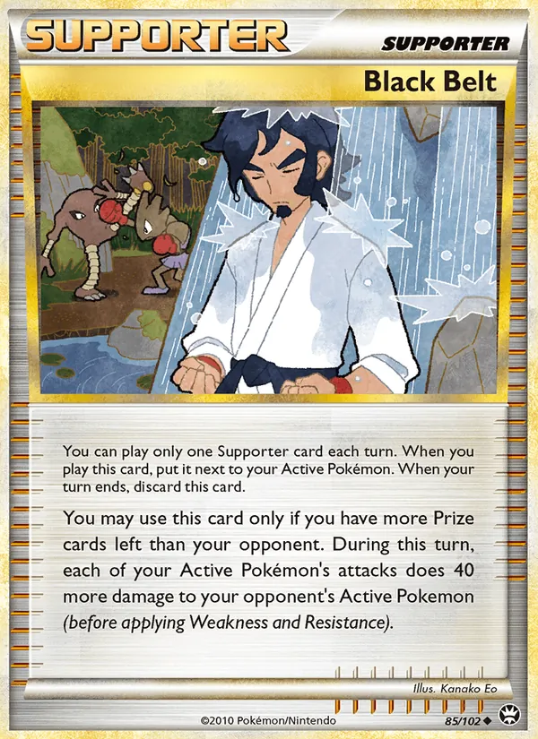Black Belt card