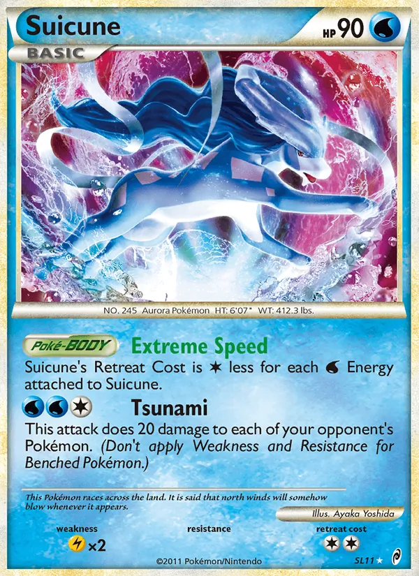 Suicune card