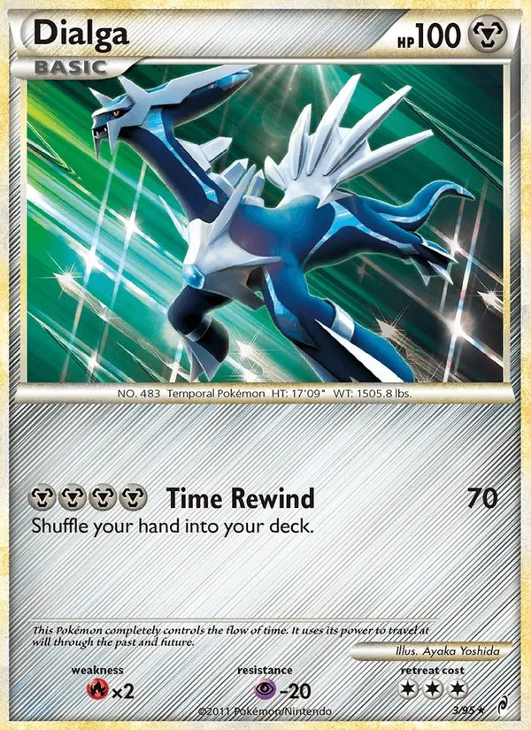 Dialga Pokémon card