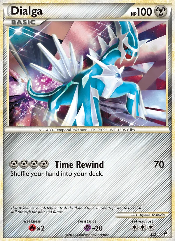Dialga Pokémon card