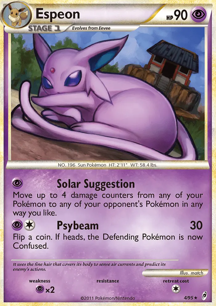 Espeon Pokémon card