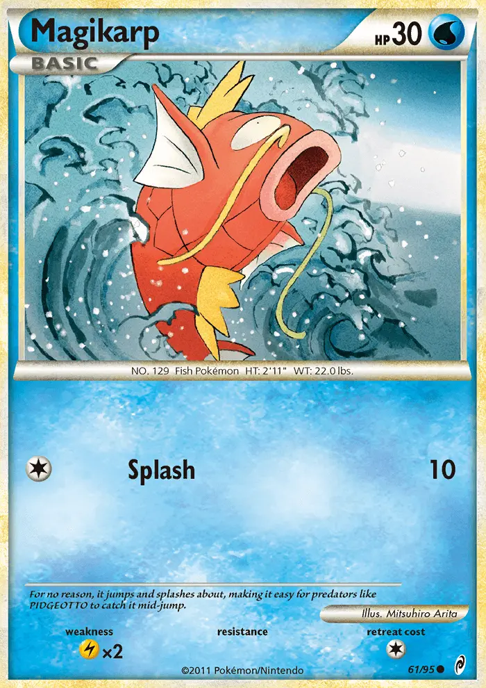 Magikarp Pokémon card