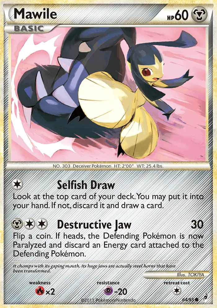 Mawile Pokémon card