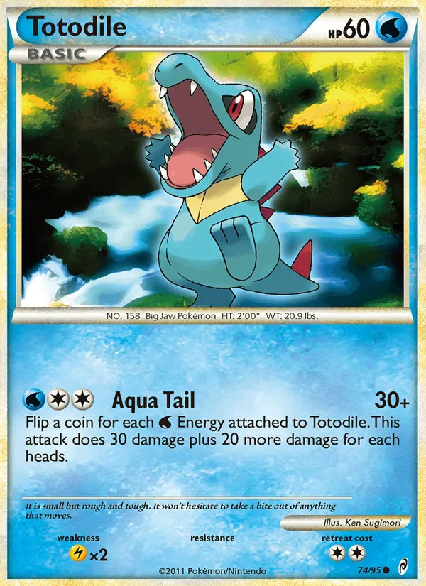 Totodile card