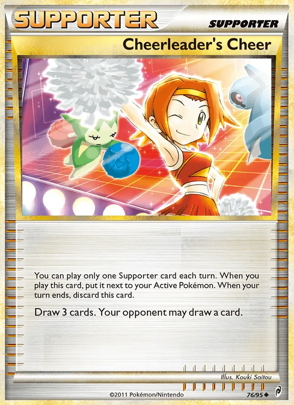 Cheerleader's Cheer card