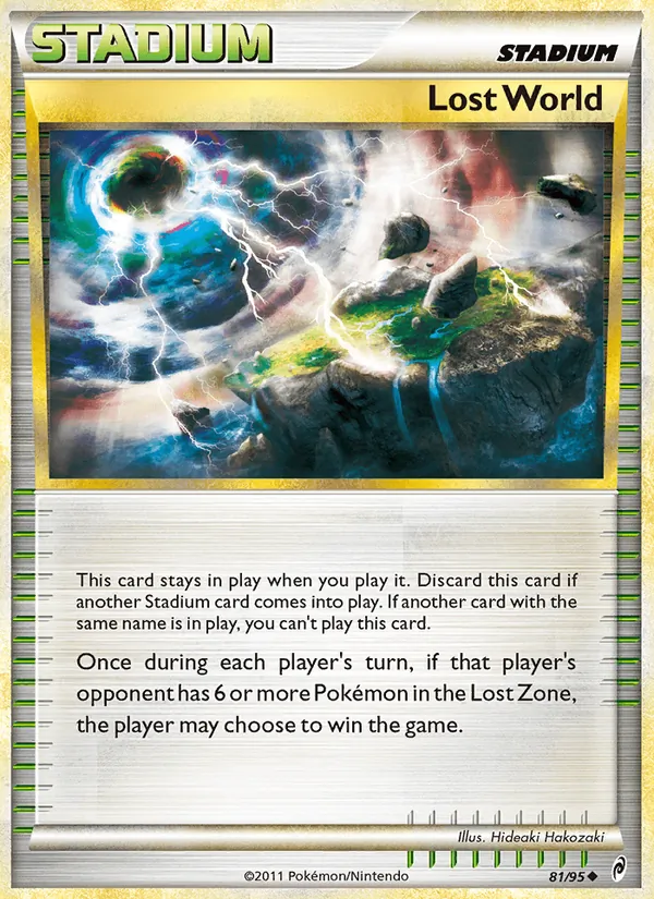 Lost World card