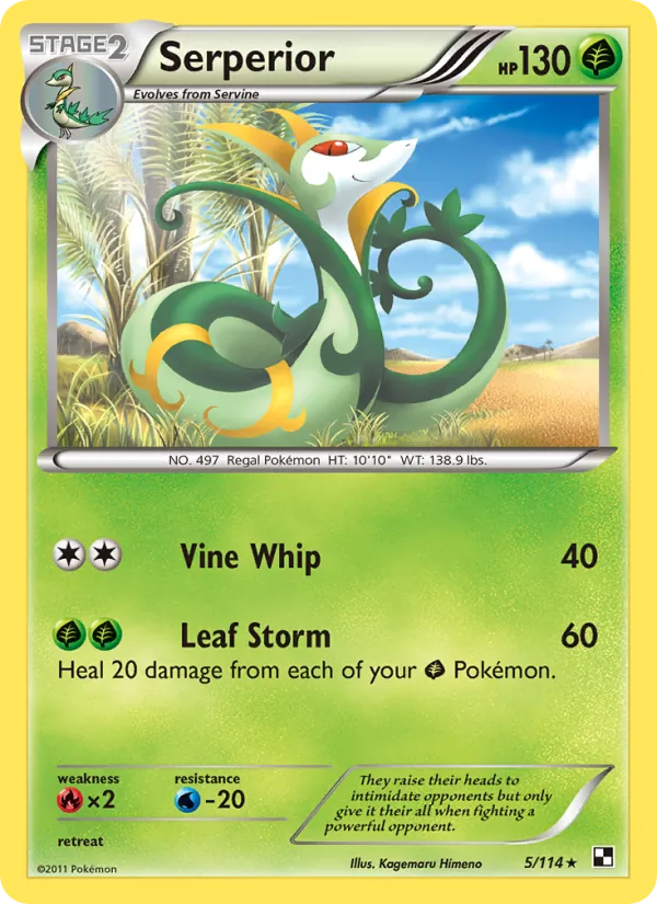 Serperior card