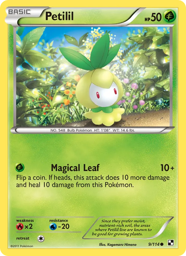 Petilil card