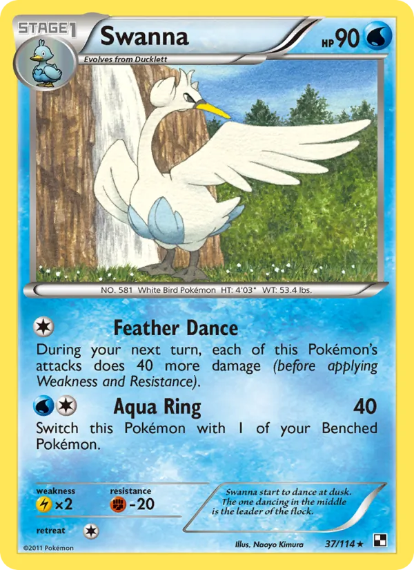 Swanna card