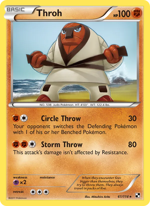 Throh card
