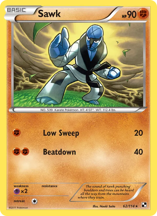 Sawk card