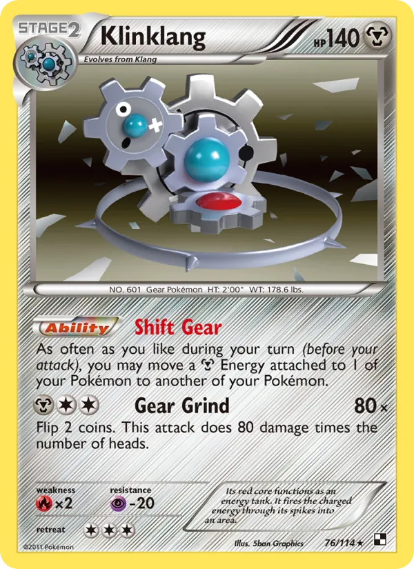 Klinklang card