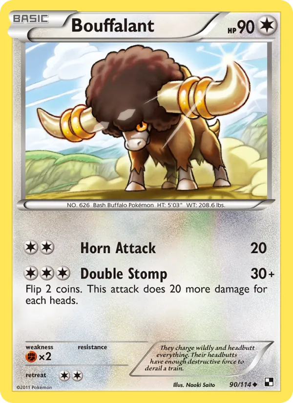 Bouffalant card