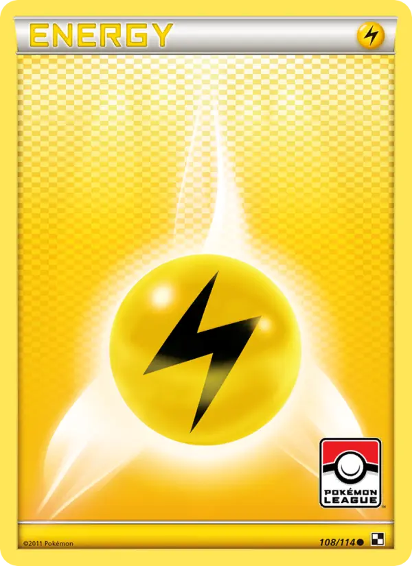 Lightning Energy Pokémon card