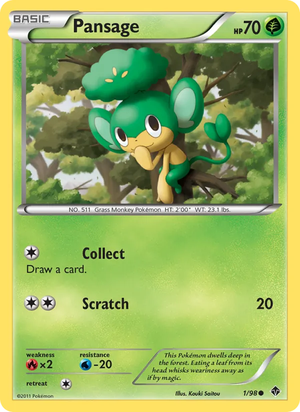 Pansage card