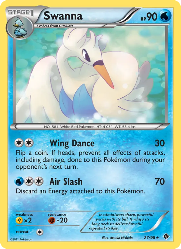 Swanna card