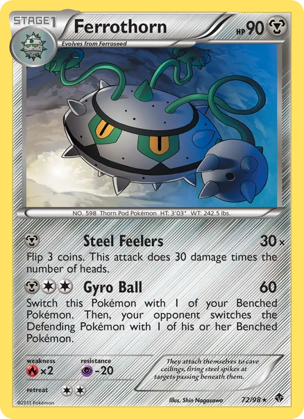 Ferrothorn Pokémon card