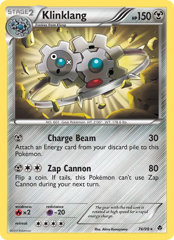 Klinklang card