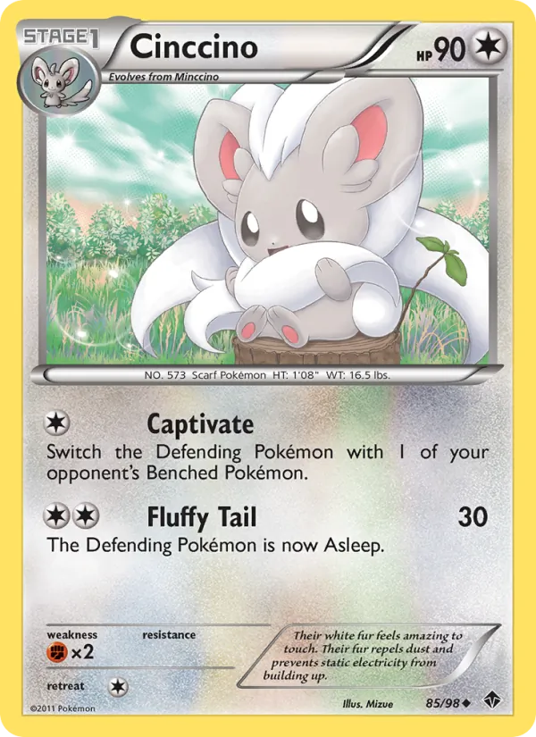 Cinccino Pokémon card