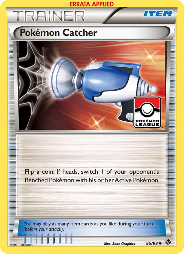 Pokémon Catcher card