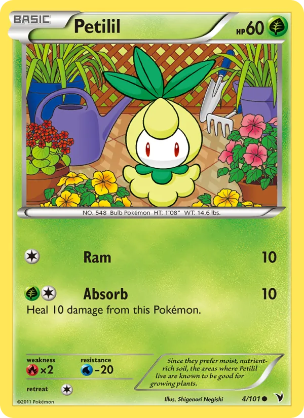 Petilil card