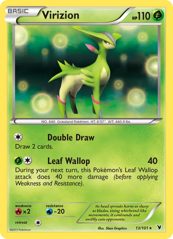 Virizion card