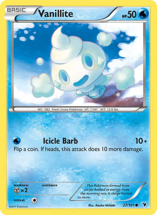 Vanillite card