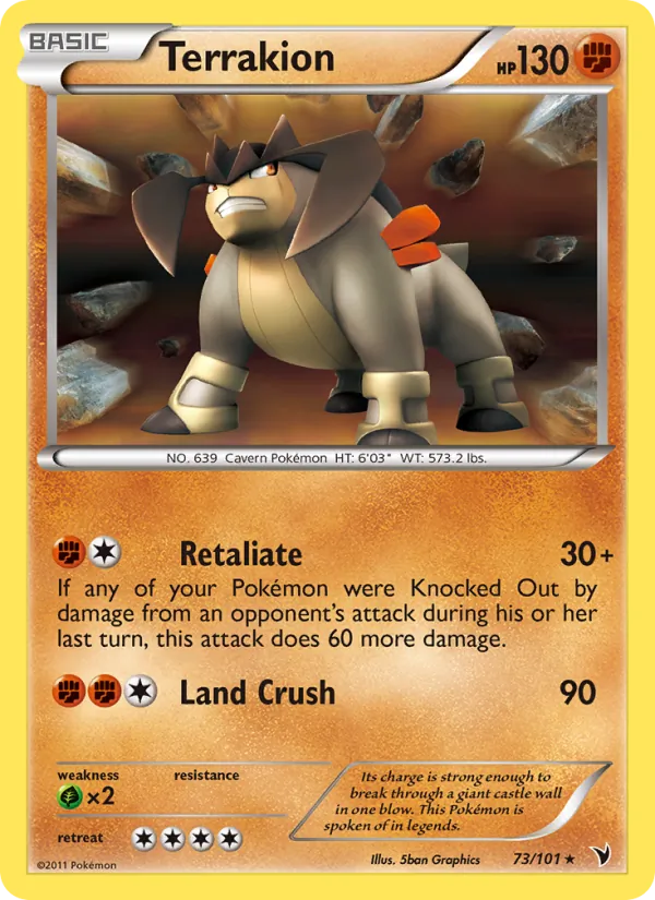 Terrakion card