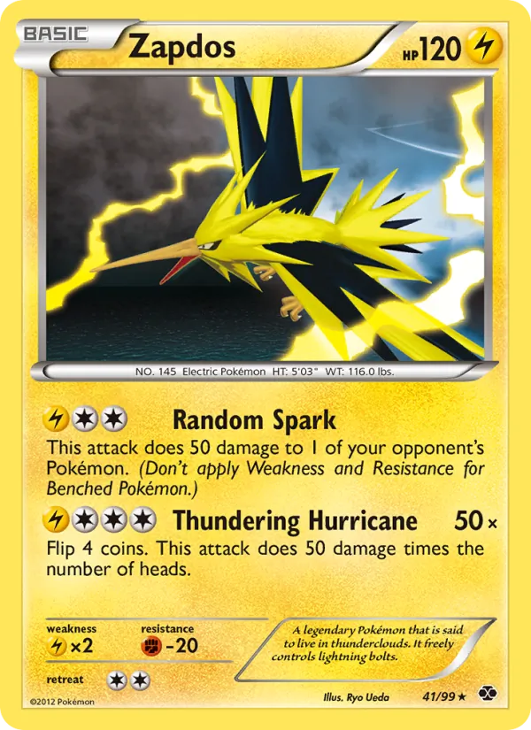 Zapdos Pokémon card