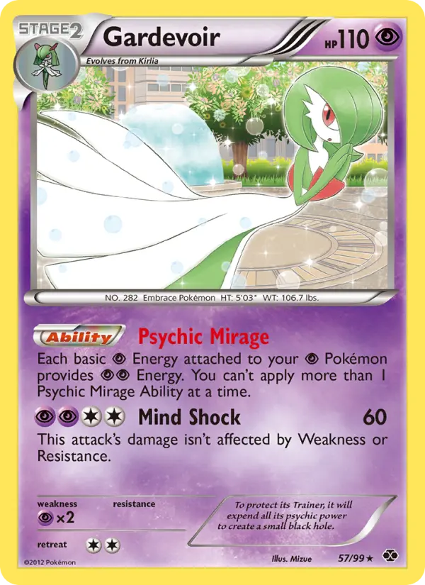 Gardevoir Pokémon card
