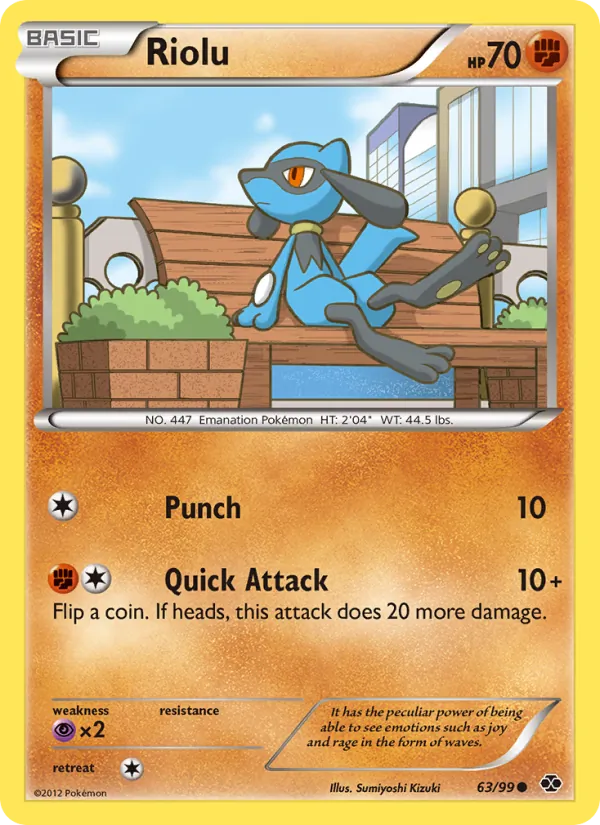 Riolu card