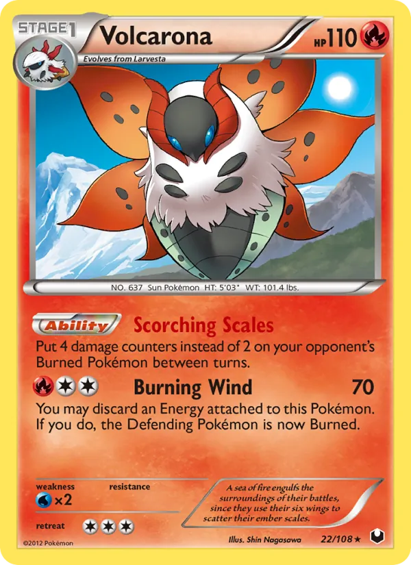 Volcarona card
