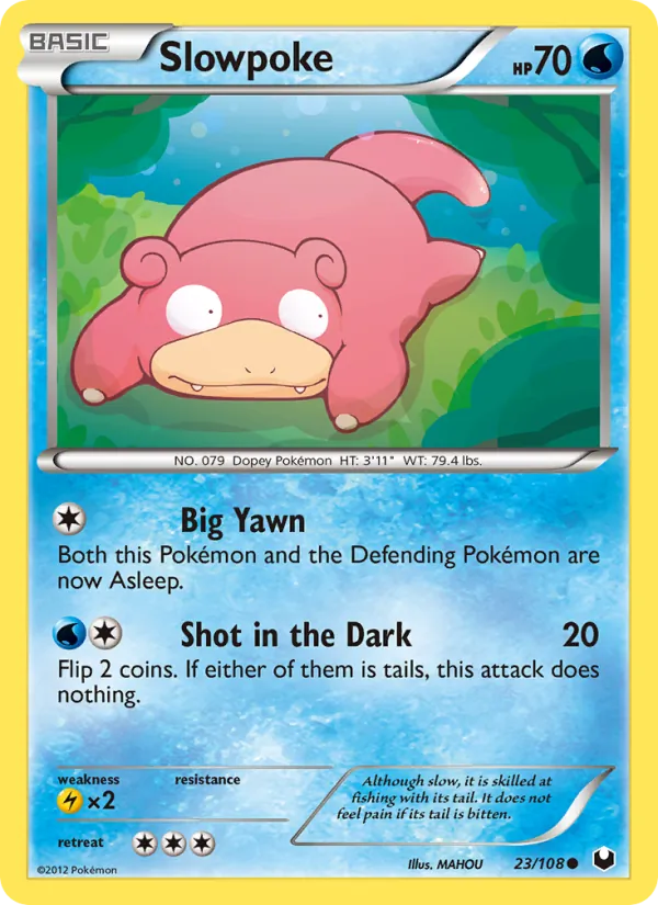 Slowpoke card