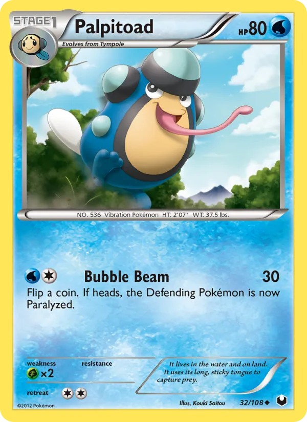 Palpitoad card