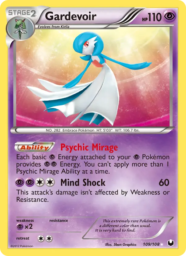 Gardevoir Pokémon card