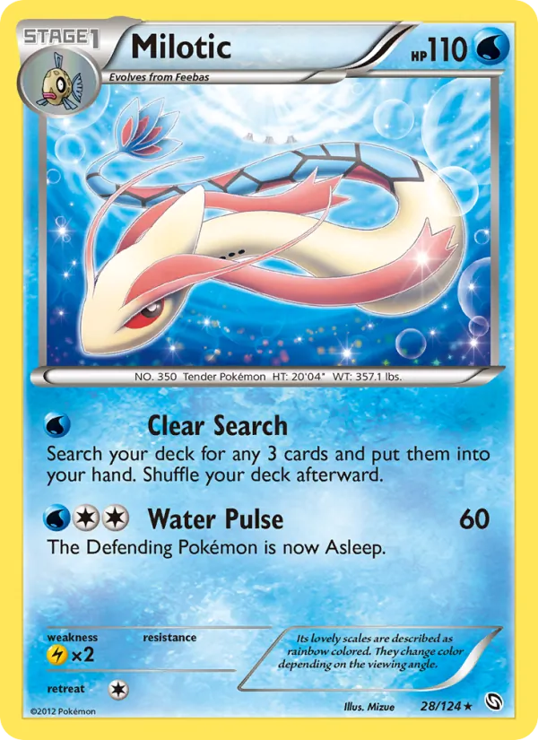 Milotic card
