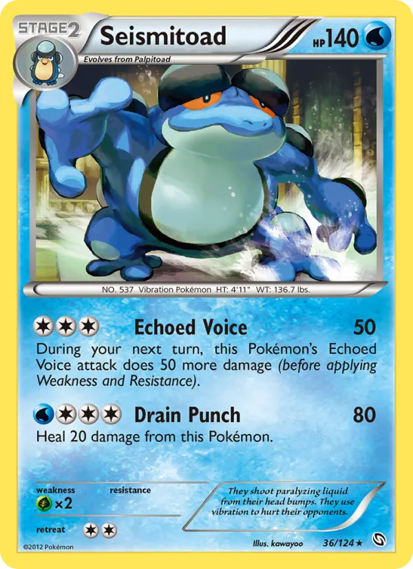 Seismitoad card