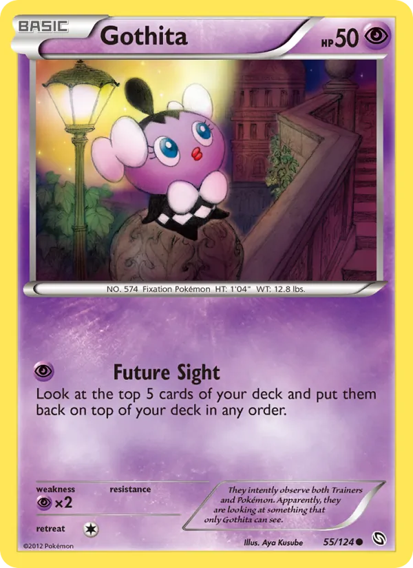 Gothita Pokémon card