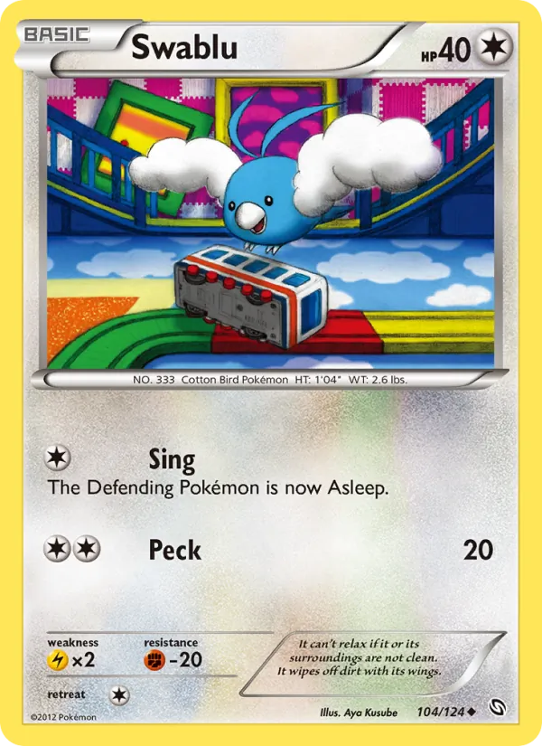 Swablu card