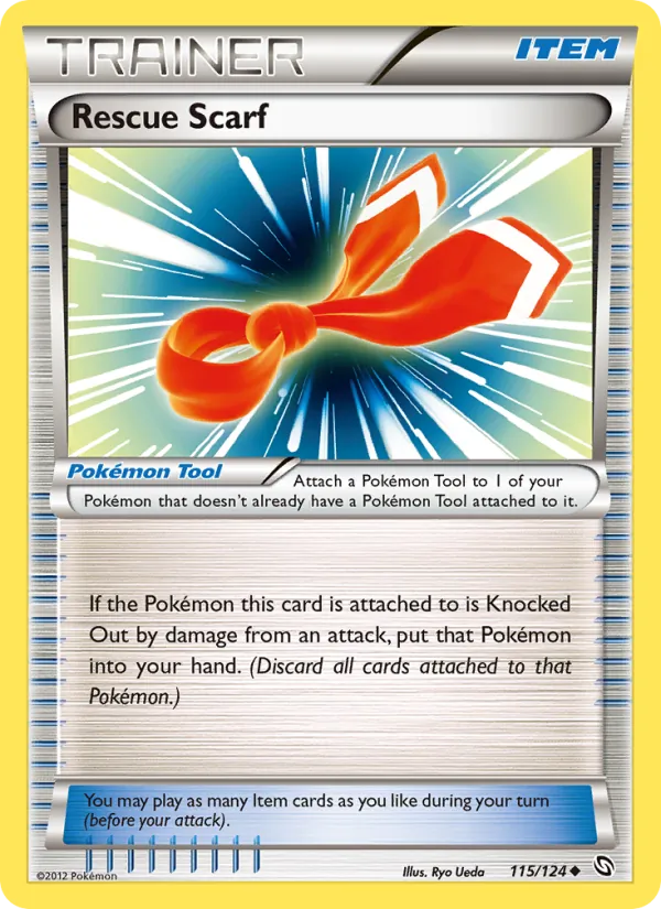 Rescue Scarf card