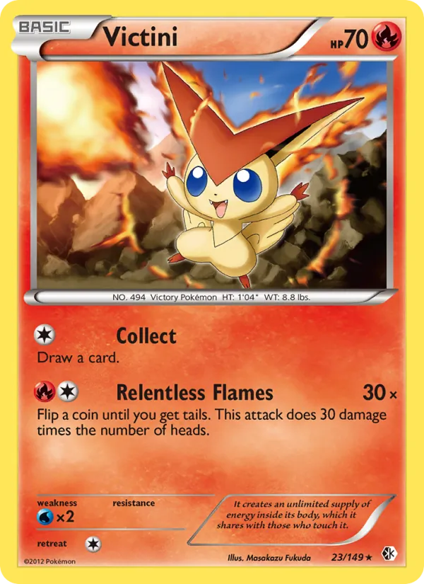 Victini card