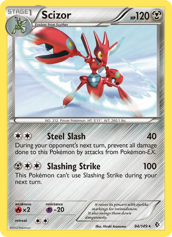 Scizor card